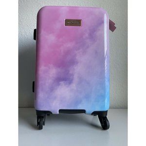 JUICY COUTURE 21” Hardside Wheeled Carry-On Fuchsia Cloud Suitcase Luggage NWT